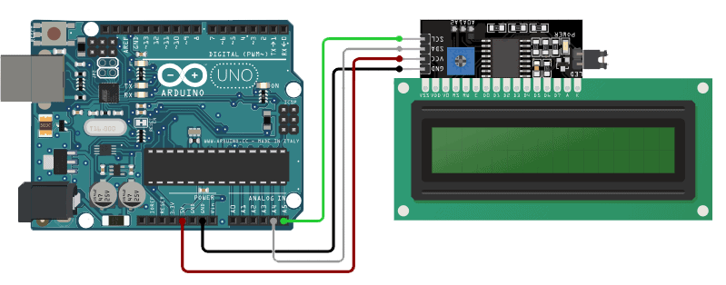 I2C-LCD with arduino uno