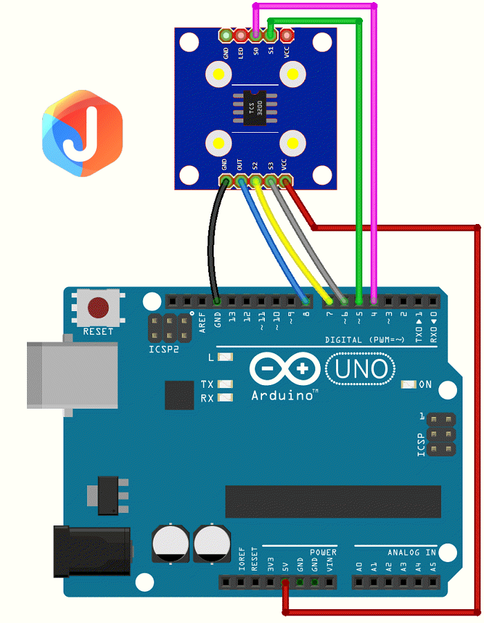 color sensor with arduino